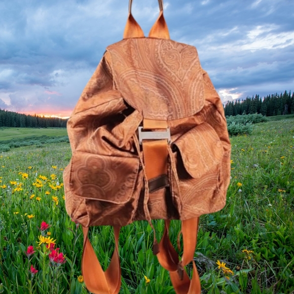 Etro Handbags - Etro paisley print backpack